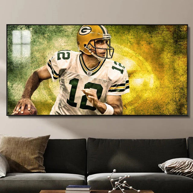 Aaron Rodgers - Horizontal 2:1 WallArt