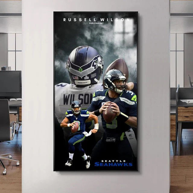 Russell Wilson - 2:1 WallArt