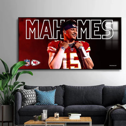 Patrick Mahomes II - Horizontal 2:1 WallArt