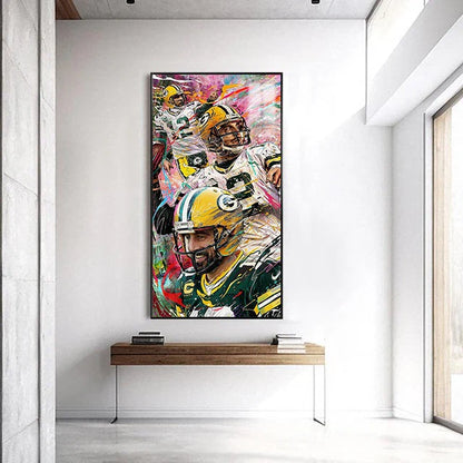 Aaron Rodgers - Horizontal 2:1 WallArt