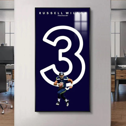 Russell Wilson - 2:1 WallArt