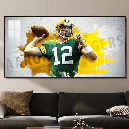 Aaron Rodgers - Horizontal 2:1 WallArt