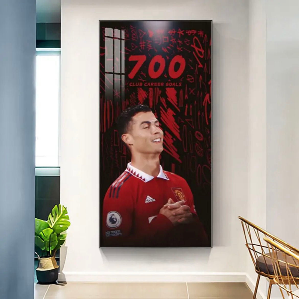 Cristiano Ronaldo Manchester United - Vertical 1:2 WallArt