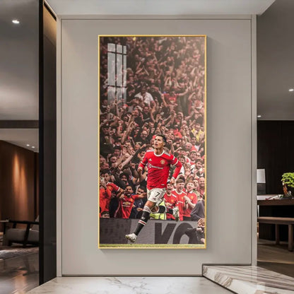 Cristiano Ronaldo Manchester United - Vertical 1:2 WallArt