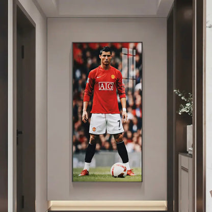 Cristiano Ronaldo Manchester United - Vertical 1:2 WallArt