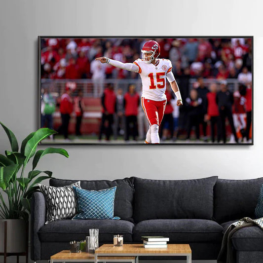 Patrick Mahomes - Horizontal 2:1 WallArt