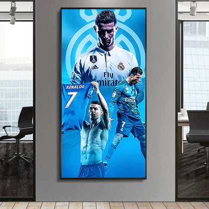 Cristiano Ronaldo Real Madrid - Vertical 1:2 WallArt