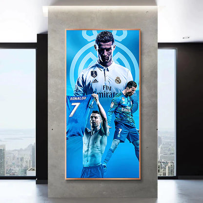 Cristiano Ronaldo Real Madrid - Vertical 1:2 WallArt