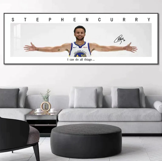 ARTE DE PARED DE STEPHEN CURRY