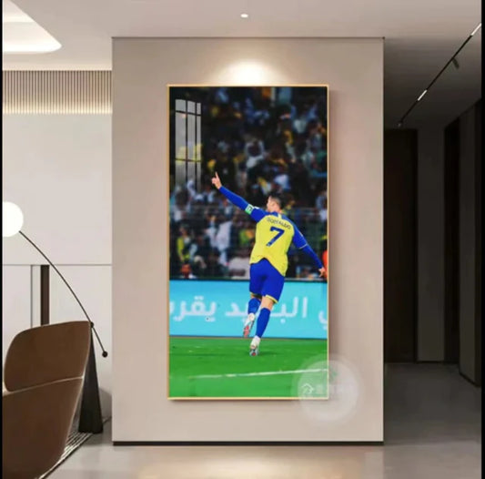 Cristiano Ronaldo Riyadh - Vertical 1:2 WallArt