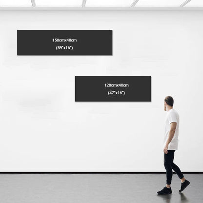 Lionel Messi Growth Story - Horizontal 3:1 Bedside WallArt