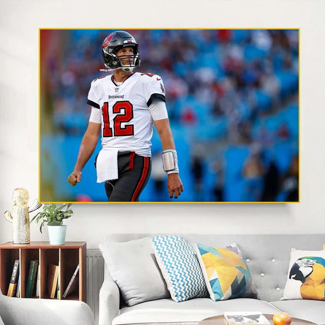 Tom Brady - Horizontal 3:2 WallArt