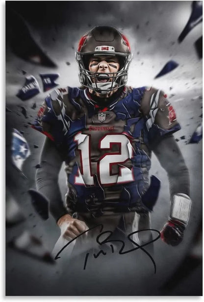 Tom Brady - Vertical 2:3 WallArt