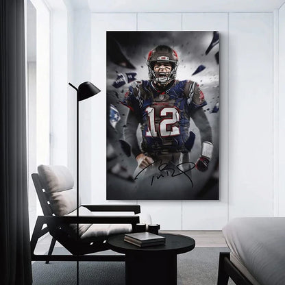 Tom Brady - Vertical 2:3 WallArt