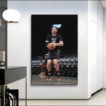 Blake Austin Griffin Wall Art - Crystal Porcelain Painting - Aluminum Frame