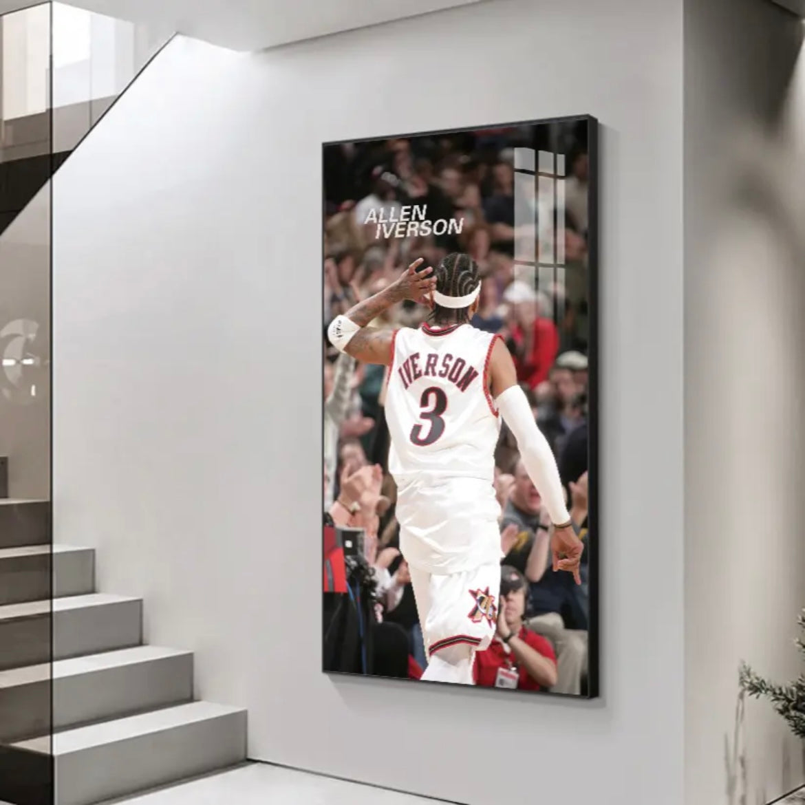 ALLEN IVERSON WALL ART