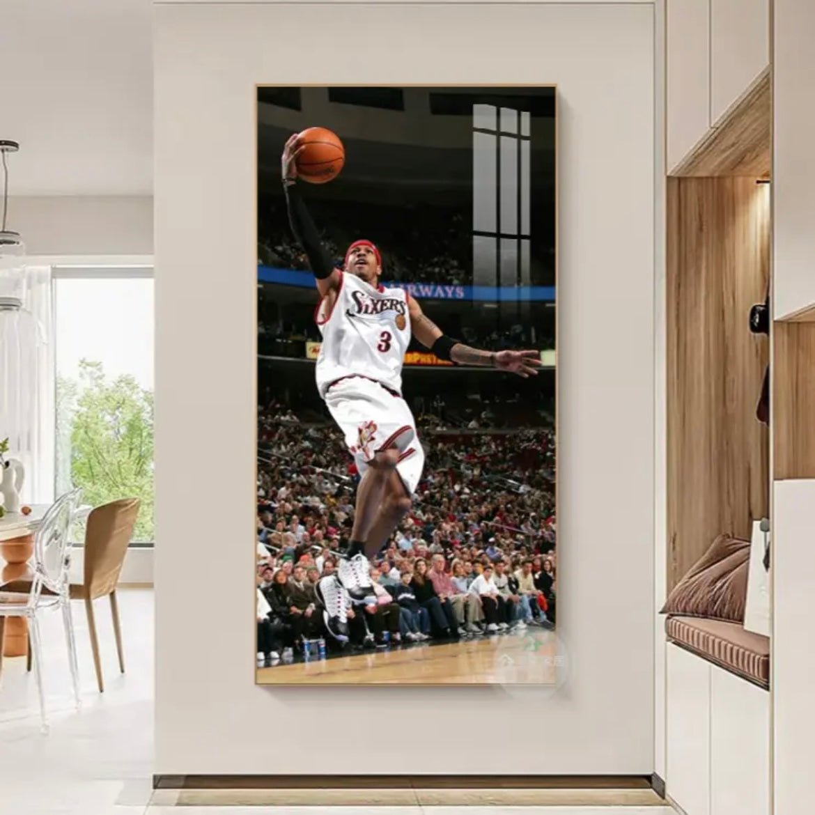 ALLEN IVERSON WALL ART