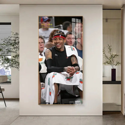 ALLEN IVERSON WALL ART