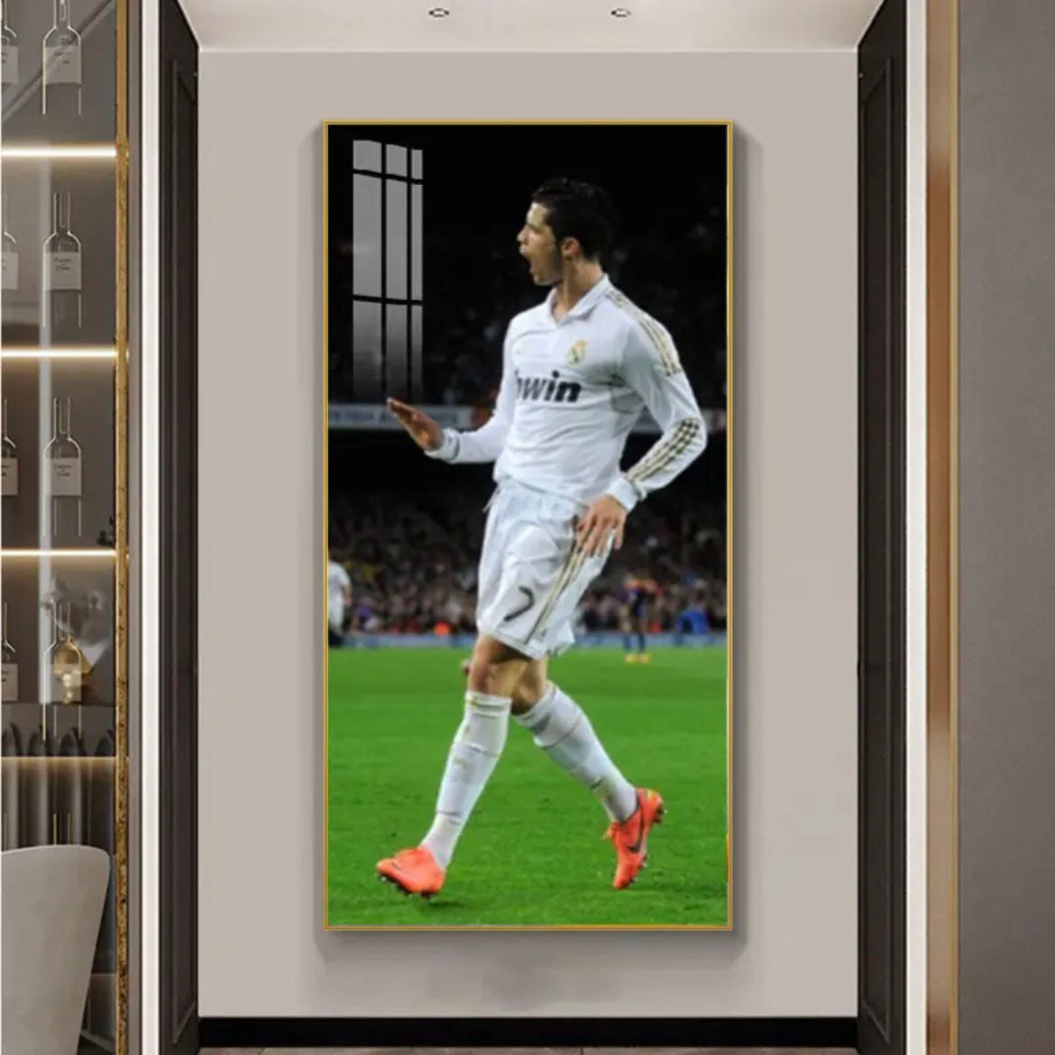 Cristiano Ronaldo Real Madrid - Vertical 1:2 WallArt