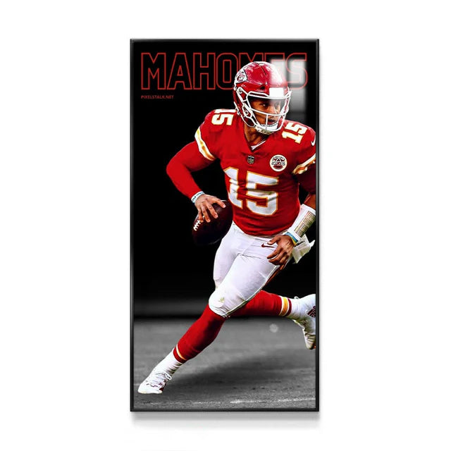 Patrick Mahomes II - Vertical 1:2 WallArt