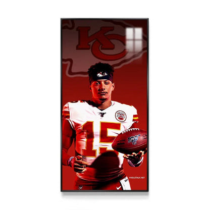 Patrick Mahomes II - Vertical 1:2 WallArt