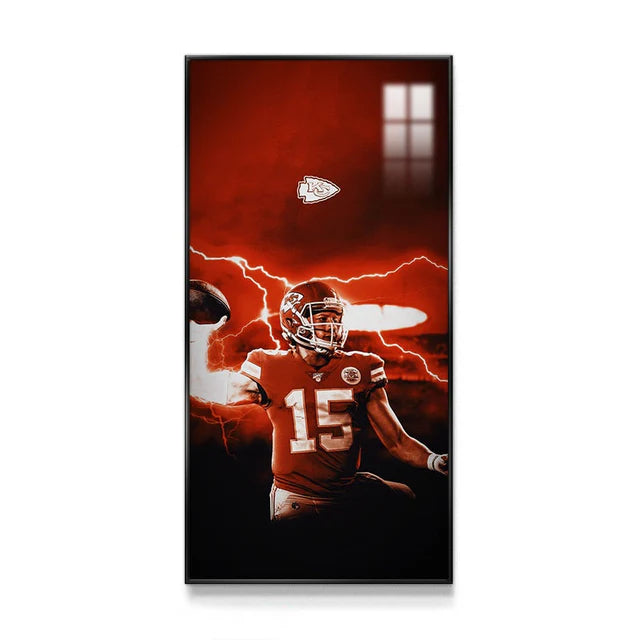 Patrick Mahomes II - Vertical 1:2 WallArt