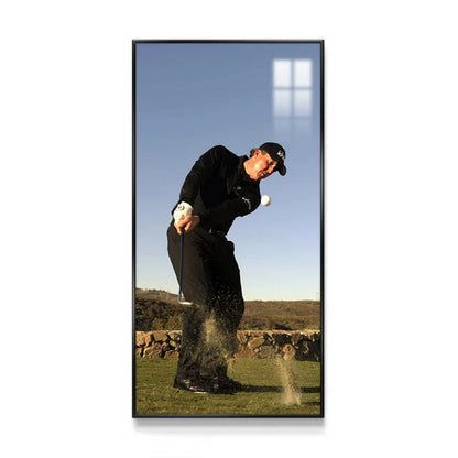Phil Mickelson 2:1 WallArt - Crystal Porcelain Painting - Aluminum Frame