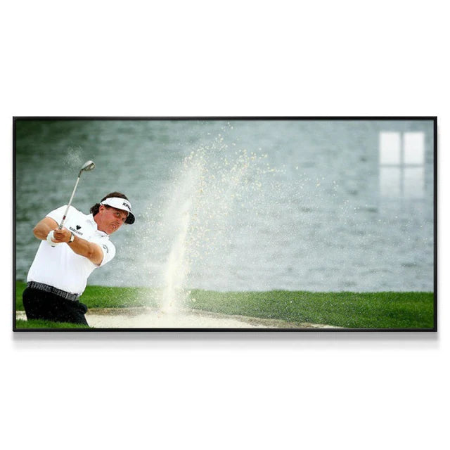 Phil Mickelson 2:1 WallArt - Crystal Porcelain Painting - Aluminum Frame