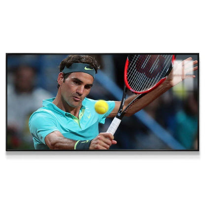 Roger Federer 2:1 WallArt - Crystal Porcelain Painting - Aluminum Frame