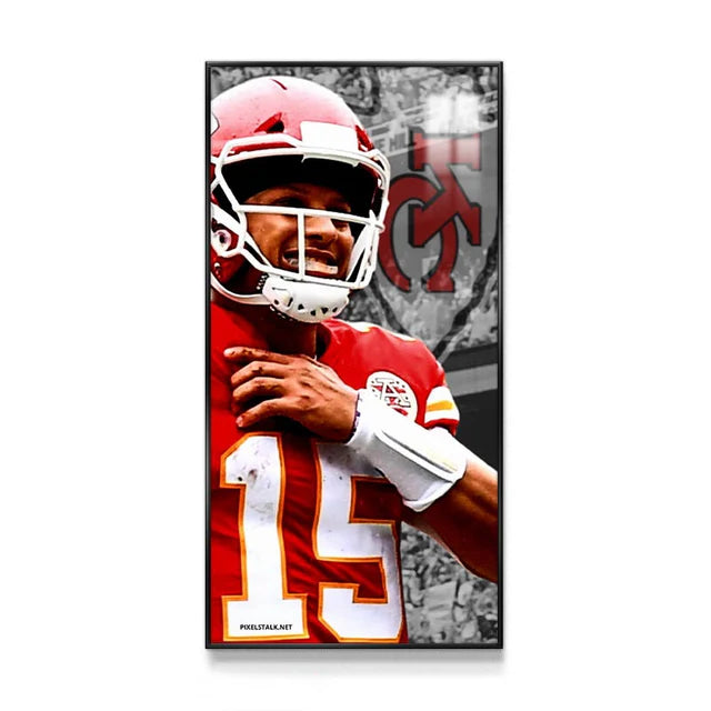 Patrick Mahomes II - Vertical 1:2 WallArt