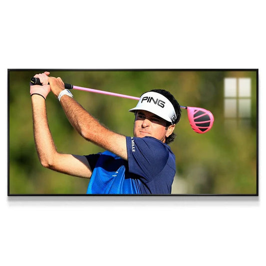 Bubba Watson 2:1 WallArt - Crystal Porcelain Painting - Aluminum Frame