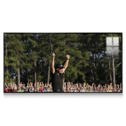 Phil Mickelson 2:1 WallArt - Crystal Porcelain Painting - Aluminum Frame