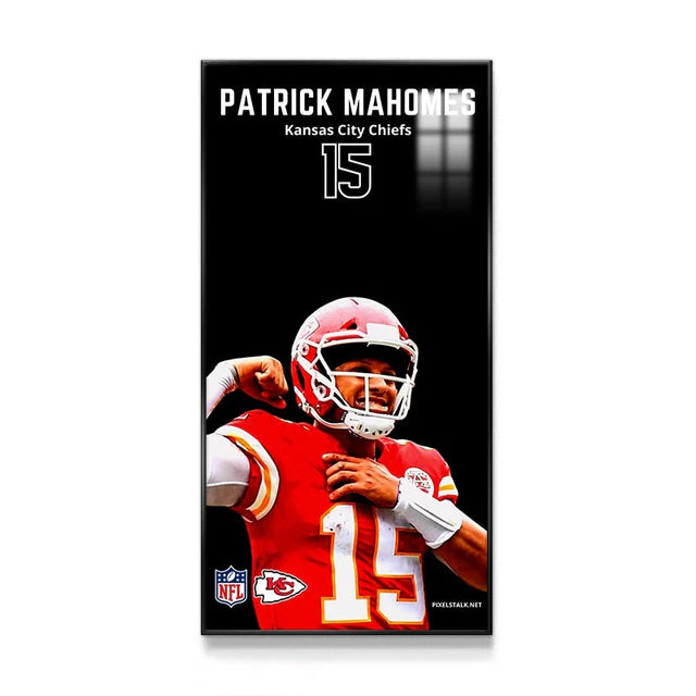 Patrick Mahomes II - Vertical 1:2 WallArt