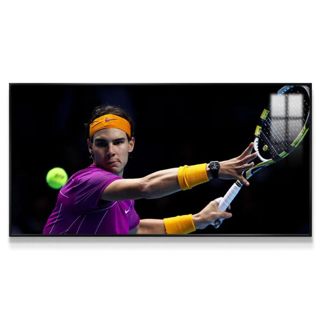 Rafael Nadal 2:1 WallArt - Crystal Porcelain Painting - Aluminum Frame