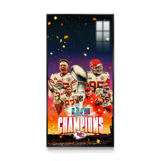 Kansas City Chiefs - Vertical 1:2 WallArt