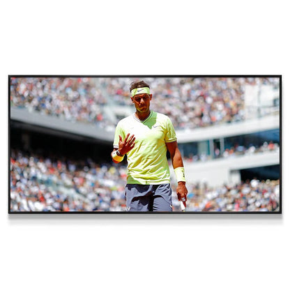 Rafael Nadal 2:1 WallArt - Crystal Porcelain Painting - Aluminum Frame