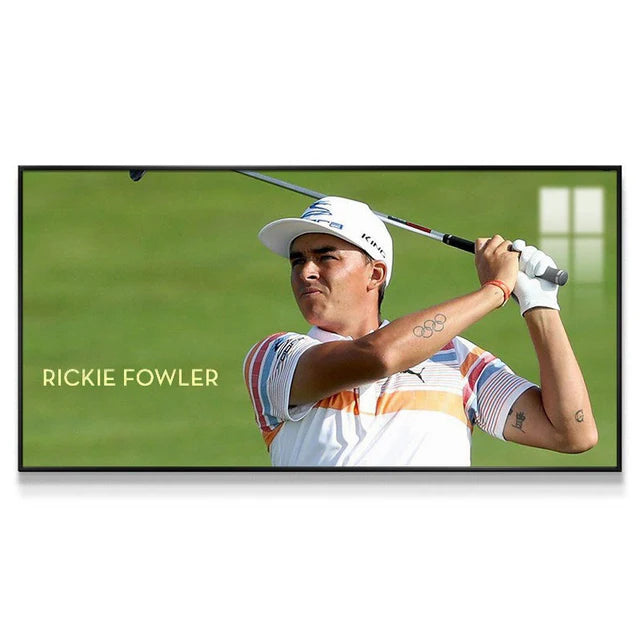 Rickie Fowler 2:1 WallArt - Crystal Porcelain Painting - Aluminum Frame