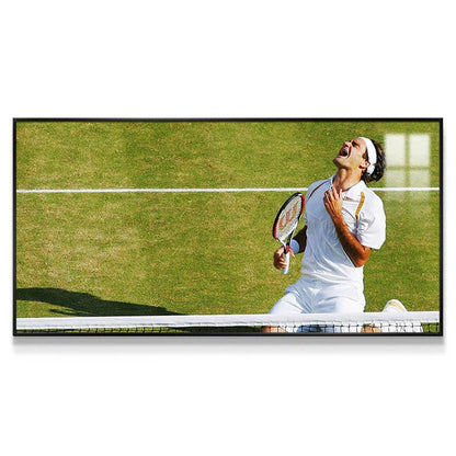 Roger Federer 2:1 WallArt - Crystal Porcelain Painting - Aluminum Frame