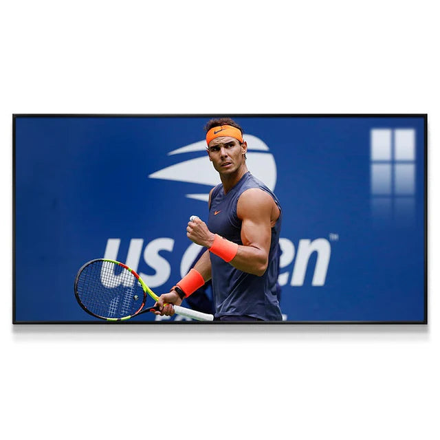 Rafael Nadal 2:1 WallArt - Crystal Porcelain Painting - Aluminum Frame
