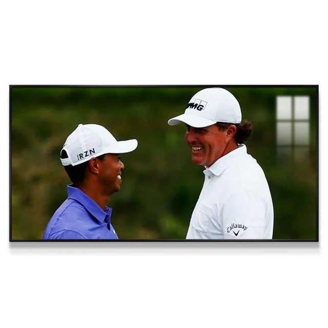 Phil Mickelson 2:1 WallArt - Crystal Porcelain Painting - Aluminum Frame