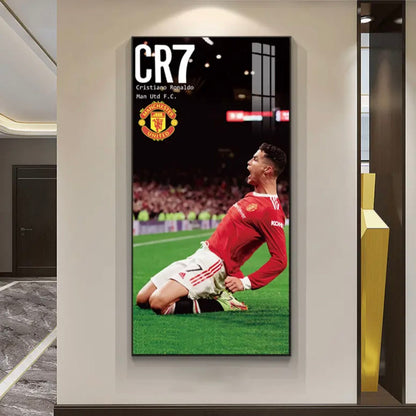 Cristiano Ronaldo Manchester United - Vertical 1:2 WallArt