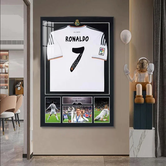 CRISTIANO RONALD'S JERSEY WallArt (GRAPHIC JERSEY）