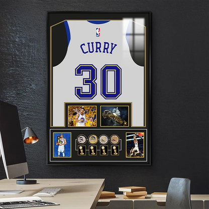 ARTE DE PARED DE JERSEY DE STEPHEN CURRY (JERSEY GRÁFICO)