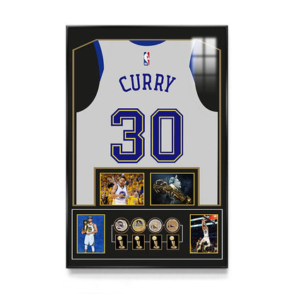 ARTE DE PARED DE JERSEY DE STEPHEN CURRY (JERSEY GRÁFICO)