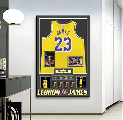 Arte de pared de Jersey de LeBron James (Jersey gráfico）